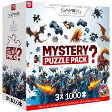 Пазл GoodLoot Mystery Puzzle Pack V1 3x1000 ел.