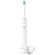 Щітка зубна електр. Philips, Sonicare 2100, насадок-1, 2 рівні інтенсивності, білий