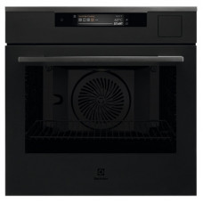 Духова шафа Electrolux електрична, 70л, А++, пара, дисплей, конвекція, ф-ція пароварки, телескопічні напрямні, чорний матовий