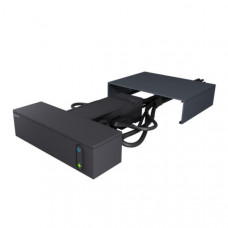 Подовжувач мережевий Legrand кутовий ТБ, 2м, 4xТипF, 16A, фільтр, чорний