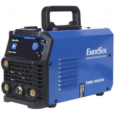 Зварювальний напівавтомат інверторний EnerSol EWM-130AFDS (дріт 0.8мм + електрод 4мм) 20-160А 5.1кВт 160-260В 5.49кг