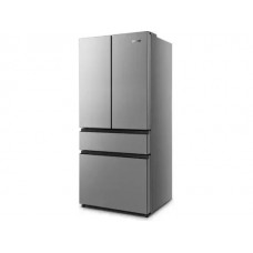 Холодильник SBS Gorenje, франц.дверцята, 182x80x71см, 2 дв., Х- 302л, М- 178л, A+, NF+,  Інвертор, Дисплей, Сірий