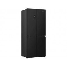 Холодильник SBS Gorenje, 190х65х80см, 4 двері, 286(149)л, А+, NoFrost+, Інвертор , Зона св-ті, Диспл, Чорний