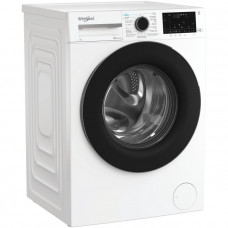 Пральна машина Whirlpool фронтальна, 9кг, 1400, A, 58см, дисплей, пара, інвертор, люк чорний, білий
