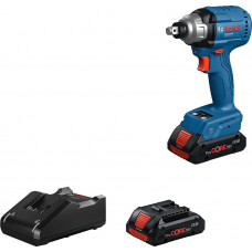 Гайковерт ударний акумуляторний Bosch IDS 18V-200T 18В 2x4А·год ProCORE 30/140Нм до 2500об/хв квадрат 1/2