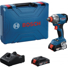 Гайковерт ударний акумуляторний Bosch Professional GDX 18V-285 18В 2x2А·год 285Нм до 3600об/хв квадрат 1/2