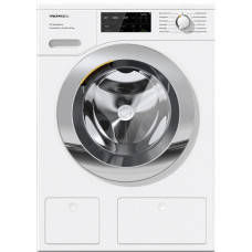 Пральна машина Miele WEI 865 WPS фронтальна, 9кг, 1600, A+++, 63.6см, дисплей, інвертор, автодоз, люк хром, білий