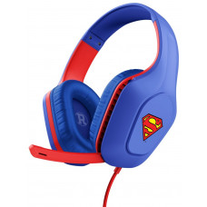 Гарнітура Trust GXT415SM Zirox Superman edition, 3.5мм, синій