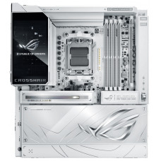 Материнcька плата ASUS ROG CROSSHAIR X870E GLACIAL sAM5 X870E 4xDDR5 M.2 USB Type-C Wi-Fi BT E-ATX білий