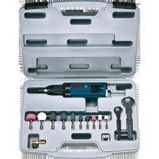 Шліфмашина пряма пневматична Bosch Professional 320Вт шліфкруг до 40мм 22000об/хв цанга 6мм набір осностки 1.6кг кейс