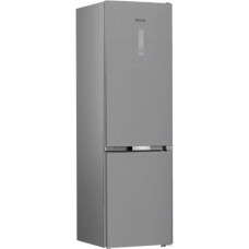 Холодильник Whirlpool з нижн. мороз., 203.5x60х66.3, холод.відд.-231л, мороз.відд.-104л, 2дв., А++, NF, дисплей, зона нульова, нерж