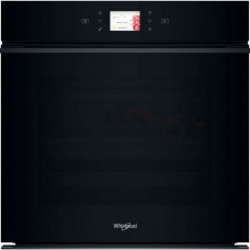 Духова шафа Whirlpool електрична, 73л, A+, дисплей, конвекція, піроліз, телескопічні напрямні, чорний