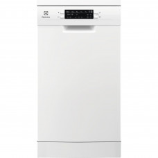 Посудомийна машина Electrolux, 10компл., Е, 45см, дисплей, інвертор, 3й кошик, білий