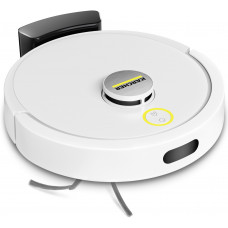 Робот-пилосос karcher RVC 3, h=0.97см, вологе прибирання, конт пил -0.24л, вода -0.28л, автон. робота до 130хв, Bluetooth, білий 