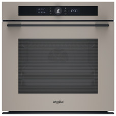 Духова шафа Whirlpool електрична, 73л, A+, дисплей, конвекція, піроліз, телескопічні напрямні, бежевий