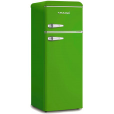 Холодильник Snaige з верхн. мороз., 147.5x56х63, холод.відд.-166л, мороз.відд.-46л, 2дв., A++, ST, retro, зелений