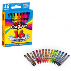Крейда воскова Cra-Z-Art легкозмивна, велика, 16шт