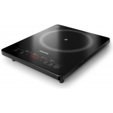 Плитка настільна Philips індукційна, комф. - 1, 2000Вт,  управл - сенсор , чорний