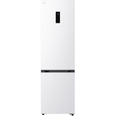 Холодильник LG з нижн. мороз., 203x60х68, холод.відд.-262л, мороз.відд.-113л, 2дв., E, NF, інв., диспл зовн., Fresh Сonverter, білий