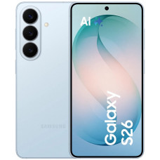 Смартфон Samsung Galaxy S26 5G (S942) 6.3' 12/256ГБ, 2SIM, 4300мА•год, блакитний