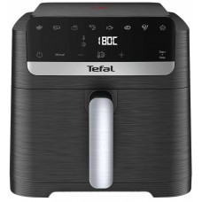 Мультипіч Tefal Easy Fry Mega Compact, 1700Вт, чаша-7.5л, сенсорне керув., 8 програм, пластик, чорний