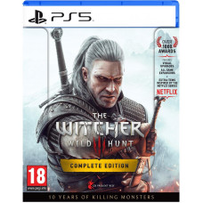 Гра консольна PS5 The Witcher 3: Wild Hunt Complete Edition + 10th Anniversary Steelbook, BD диск