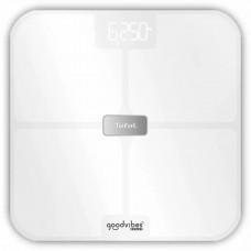 Ваги Tefal підлогові Goodvibes Sport, 200кг, Bluetooth, AAAx4 в комплекті, скло, білий